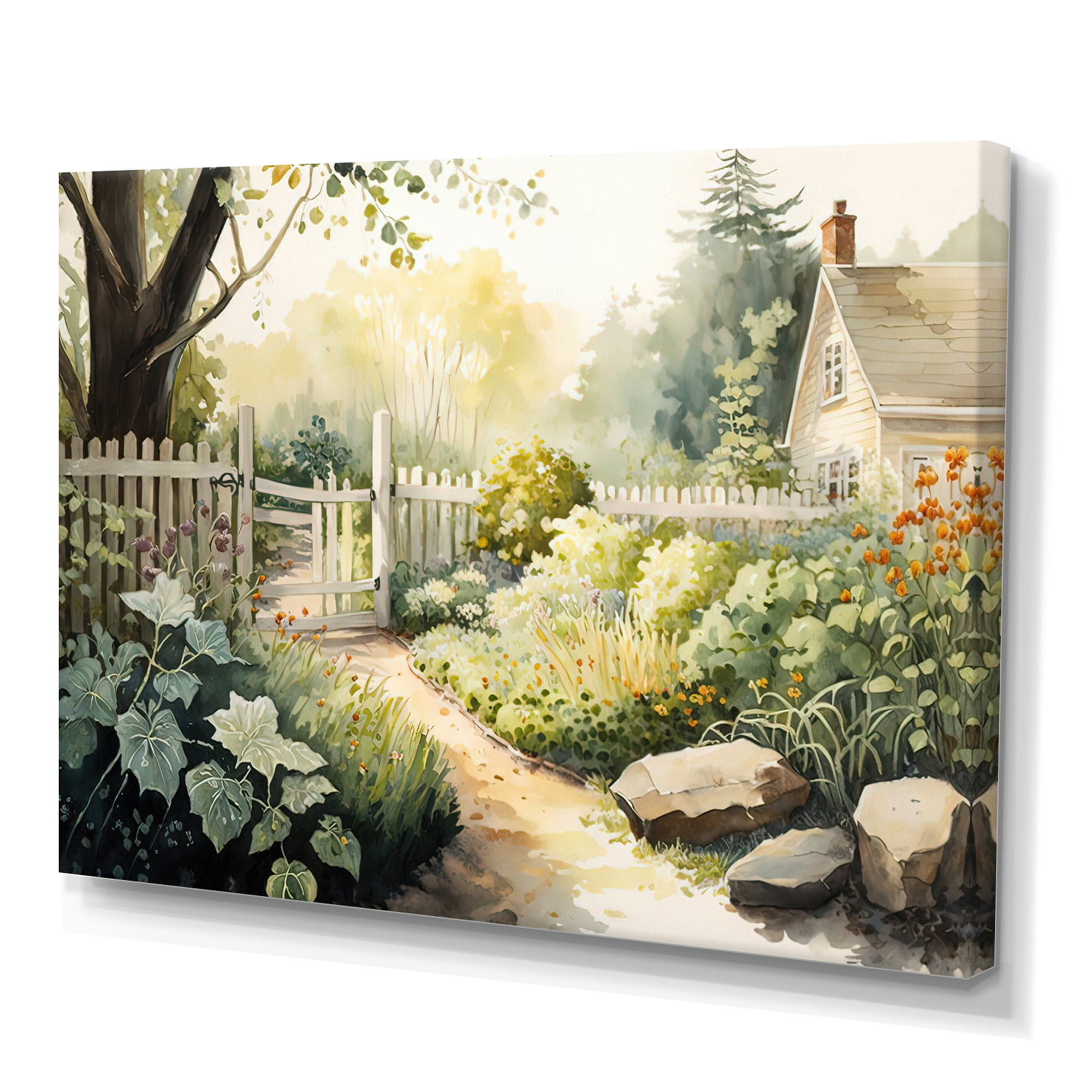 Designart Farm Fresh Garden III Canvas Wall Art