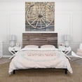 thumbnail image 1 of Designart 'Farmhouse Florals XX' Farmhouse Duvet Cover Set, 1 of 4