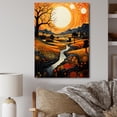 thumbnail image 1 of Designart "Farmhouse Patterns Painting II" Landscape & Nature Wall Art Living Room, 1 of 5