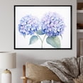thumbnail image 1 of Designart "Farmhouse Still Life With Blue Hydrangea II" Hydrangea Floater Framed Wall Decor, 1 of 5