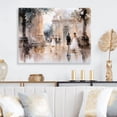 thumbnail image 1 of Designart "Fashion Impressionist gracefulness II" Fashion Metal Art Living Room, 1 of 5