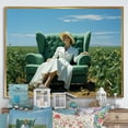 thumbnail image 1 of Designart "Fashion Meadows In The Lively Prairies" Prairies Floater Framed Canvas Art Print, 1 of 5