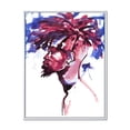 thumbnail image 1 of Designart 'Fashion Portrait of Handsome African Man' Modern Framed Canvas Wall Art Print, 1 of 5