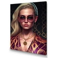 thumbnail image 1 of Designart Fashion Woman IV Canvas Wall Art, 1 of 5