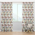 thumbnail image 1 of Designart 'Fashion and Beauty Pattern With Girls' Modern Blackout Curtain Panel, 1 of 4