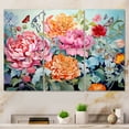 thumbnail image 1 of Designart "Fashion botanic Splendor" Abstract Botanicals Art Living Room Set, 1 of 5