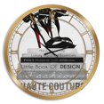 thumbnail image 1 of Designart 'Fashionista Reads 3' Oversized Fashion Wall Clock, 1 of 3