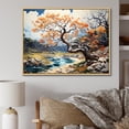 thumbnail image 1 of Designart "Fauvist Oak Revival I" Tree Oak Floater Framed Canvas Wall Art, 1 of 5
