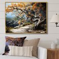 thumbnail image 1 of Designart "Fauvist Oak Revival II" Tree Oak Floater Framed Canvas Prints, 1 of 5