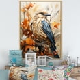 thumbnail image 1 of Designart "Feathered Realistic Aviary" Animals Bird Floater Framed Canvas Art Print, 1 of 5