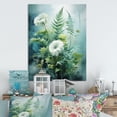 thumbnail image 1 of Designart "Ferns love expression IV" Floral & Botanical Metal Art Print, 1 of 5