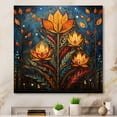 thumbnail image 1 of Designart "Festival of Lights Hanukkah Celebrations in Judaism" Spiritual Wall Art - Global Yellow Judaism Bedroom Canvas Wall Art, 1 of 6