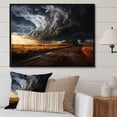 thumbnail image 1 of Designart "Finding Serenity Amidst the Storm" Landscapes Floater Framed Canvas Wall Art, 1 of 7
