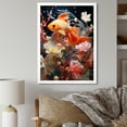 thumbnail image 1 of Designart "Fish In Minimalist Aquarium" Aquariums Picture Framed Wall Art Prints, 1 of 5