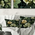 thumbnail image 1 of Designart "Floral Secrecy In Victorian Style I" Camouflage Printed Throw Pillow, 1 of 5