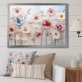 thumbnail image 1 of Designart "Floral Wonderland in White and Pink" Floral Framed Wall Art Decor - Traditional White Flowers Bedroom Framed Canvas Wall Art, 1 of 6