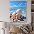 thumbnail image 1 of Designart "Florida Seaside euphony I" Nautical & Beach Floater Framed Canvas Print, 1 of 7