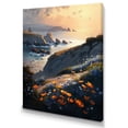 thumbnail image 1 of Designart Flowers By The Coast IV Canvas Wall Art, 1 of 5