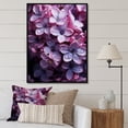 thumbnail image 1 of Designart "Flowers Lilacs" Floral Floater Framed Canvas Wall Art, 1 of 7
