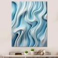 thumbnail image 1 of Designart "Focused Blue Op Art A Visual Journey I" Abstract Canvas Print, 1 of 5