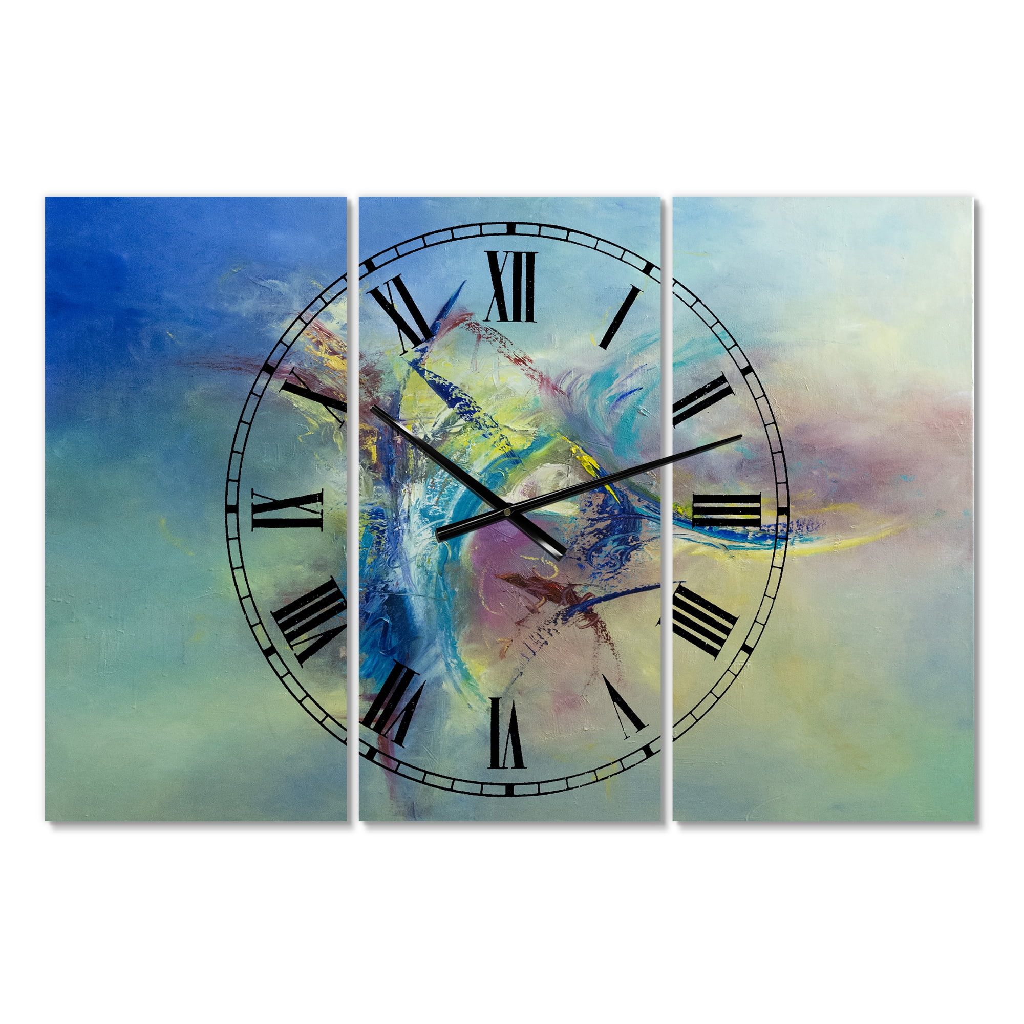 Designart 'Focused Intention' Large Modern Wall Clock