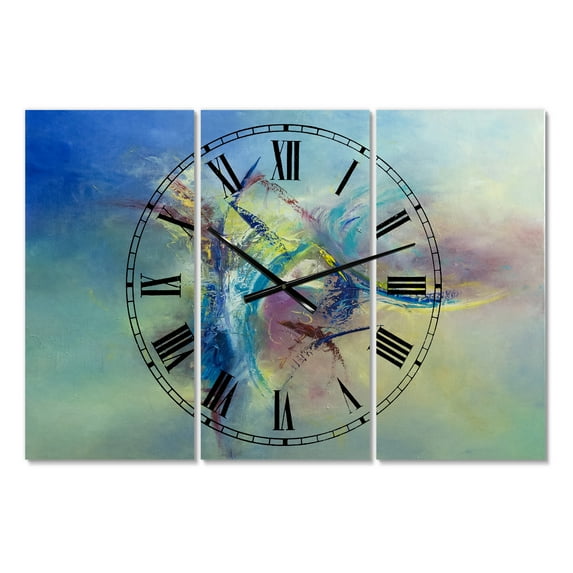 Designart 'Focused Intention' Large Modern Wall Clock