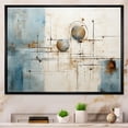 thumbnail image 1 of Designart "Folk Belief In The Cosmic Ocean I" Folk Religion Floater Framed Wall Decor, 1 of 5