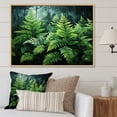 thumbnail image 1 of Designart "Forest Of Emerald Green Ferns IV" Plants Floater Framed Wall Decor, 1 of 5