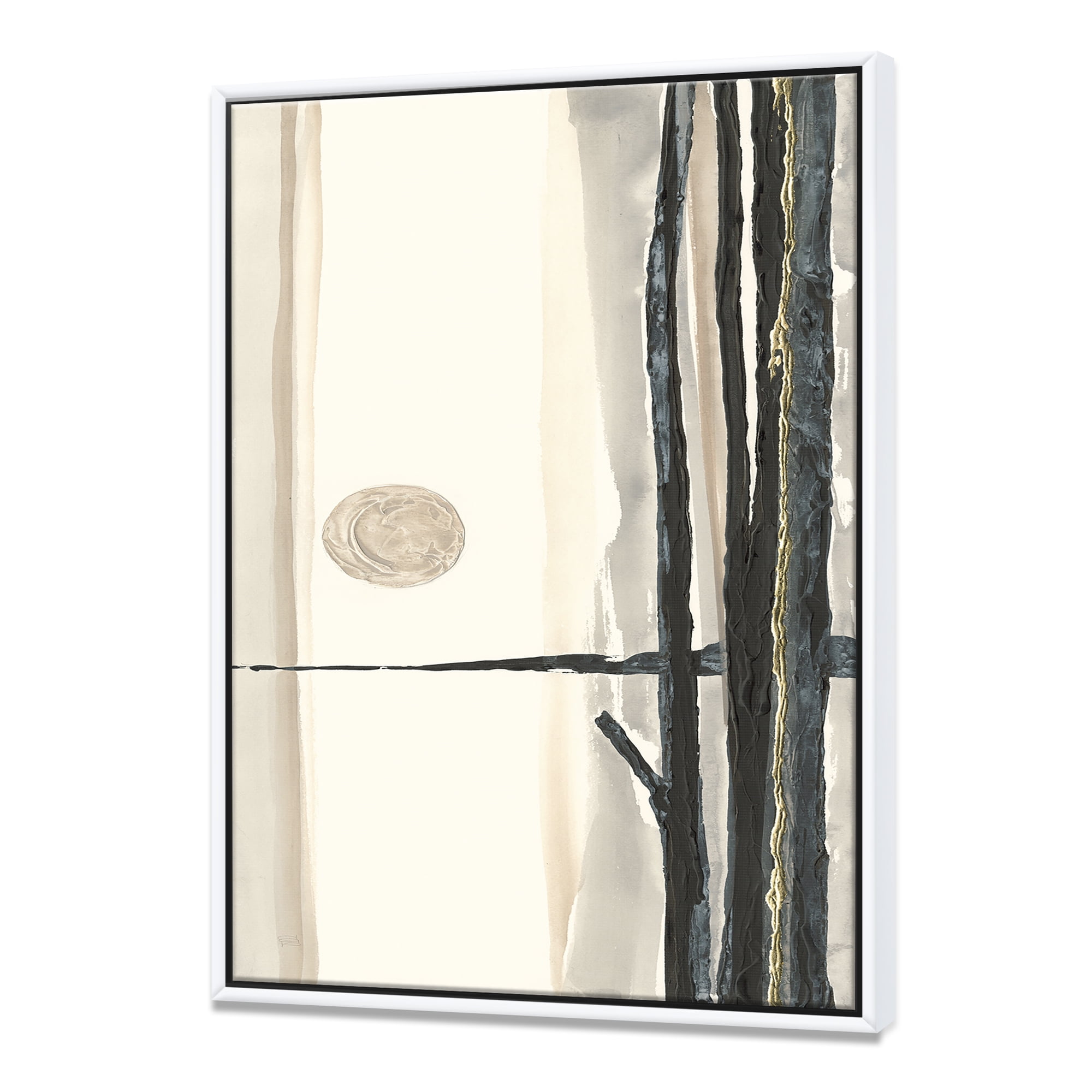 Designart ' Forest Silhouette I ' Modern Farmhouse Framed Canvas