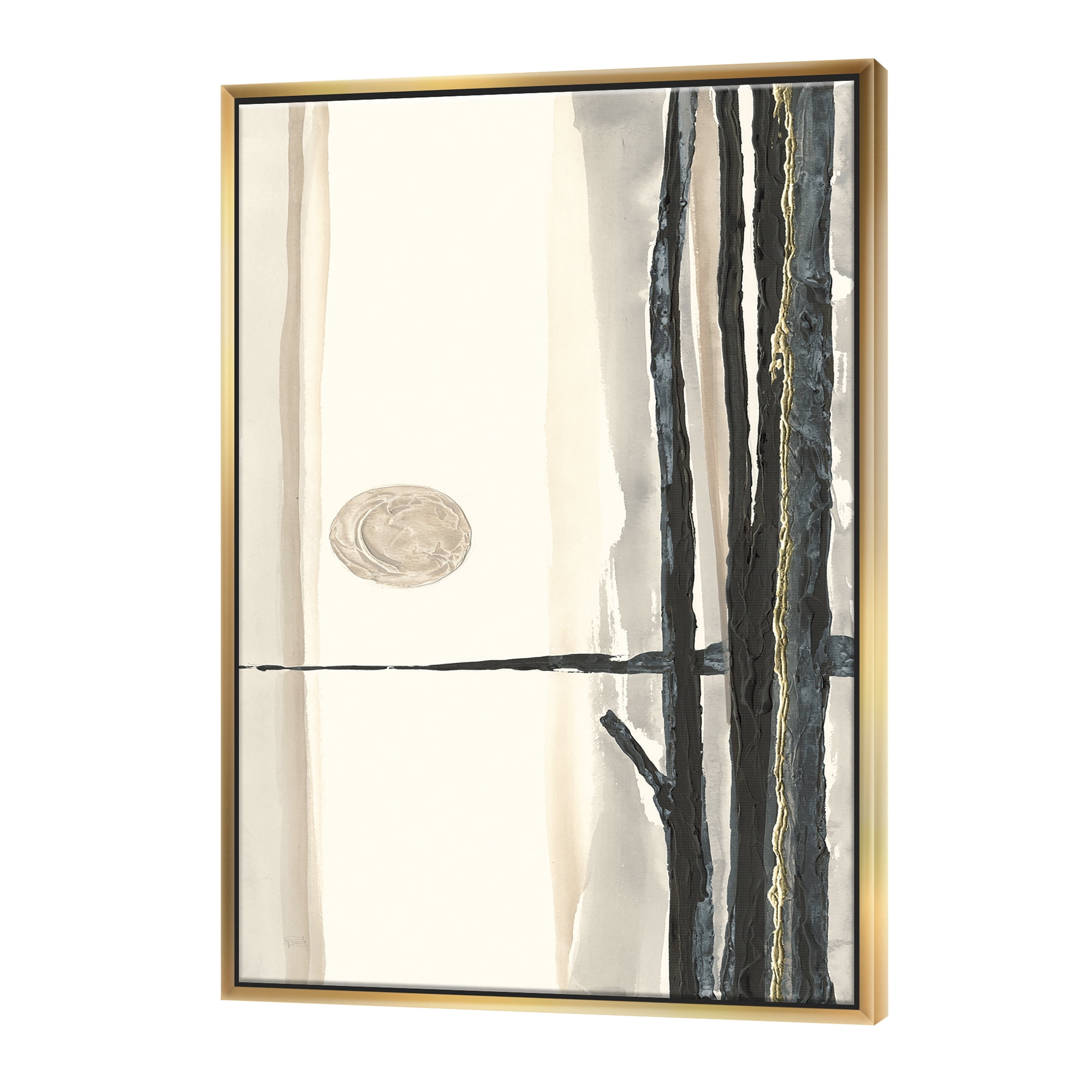 Designart ' Forest Silhouette I ' Modern Farmhouse Framed Canvas