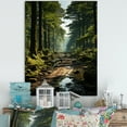 thumbnail image 1 of Designart "Forest captivate Woods Earthy" Landscape & Nature Canvas Print, 1 of 5