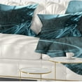 thumbnail image 1 of Designart Fractal 3D Bottom Stripes - Contemporary Throw Pillow - 12x20, 1 of 5