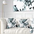 thumbnail image 1 of Designart Fractal 3D Cubes Everywhere - Contemporary Throw Pillow - 18x18, 1 of 5