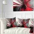 thumbnail image 1 of Designart Fractal 3D Deep into Middle - Contemporary Throw Pillow - 18x18, 1 of 5