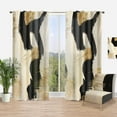 thumbnail image 1 of Designart 'Fractal Glam Collage II' Modern & Contemporary Curtain Panel, 1 of 4