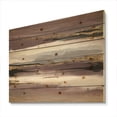thumbnail image 1 of Designart 'Fractal Purple Glam Storm I' Glam & Shabby Chic Print on Natural Pine Wood, 1 of 3