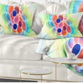 thumbnail image 1 of Designart Fractal Virus under Microscope - Abstract Throw Pillow - 12x20, 1 of 5