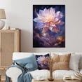 thumbnail image 1 of Designart "Fractals Flowers quintessence II" Fractals Metal Wall Art Prints, 1 of 5