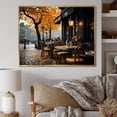 thumbnail image 1 of Designart "France Parisian Cafe beauty III" France Floater Framed Canvas Art Print, 1 of 7
