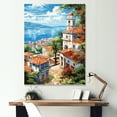 thumbnail image 1 of Designart "France'S Picturesque Shoreline I" France Wall Decor, 1 of 7