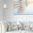 thumbnail image 1 of Designart Frosty Winter Tree by Rising - Photography Throw Pillow - 18x18, 1 of 5