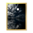 thumbnail image 1 of Designart 'Full Moon Night in Cloudy Sky IV' Nautical & Coastal Framed Art Print, 1 of 4