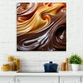 thumbnail image 1 of Designart "Fusion Expression Of Cocoa River I" Cocoa Wall Art Prints, 1 of 7