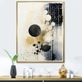 thumbnail image 1 of Designart " Fusion I" Abstract Collages Floater Framed Wall Art Print, 1 of 7