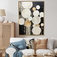thumbnail image 1 of Designart " Fusion II" Abstract Collages Floater Framed Wall Decor, 1 of 7