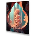 thumbnail image 1 of Designart Futuristic Architectural Building II Canvas Wall Art, 1 of 5
