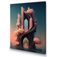 thumbnail image 1 of Designart Futuristic Architectural Building IV Canvas Wall Art, 1 of 5