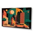 thumbnail image 1 of Designart Futuristic Cityscape I Canvas Wall Art, 1 of 5