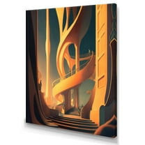 Designart Futuristic Designs II Canvas Wall Art