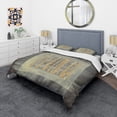 thumbnail image 1 of Designart 'Galm Abstract II' Glam Duvet Cover Set, 1 of 1